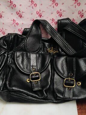 Vintage Early 2000s Ladies Black Volcom Handbag